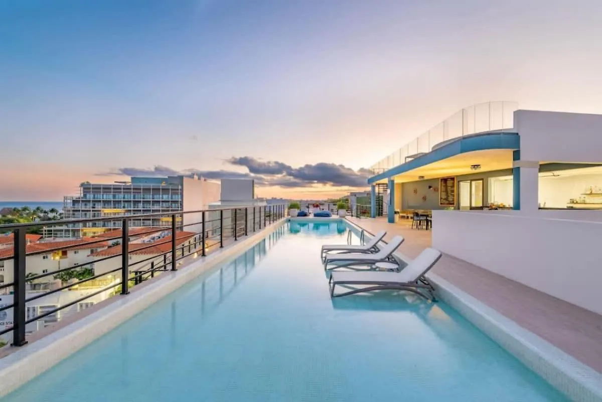 Luxury 2Bd 2Ba Ocean View 200M From Beach Playa del Carmen Mexico